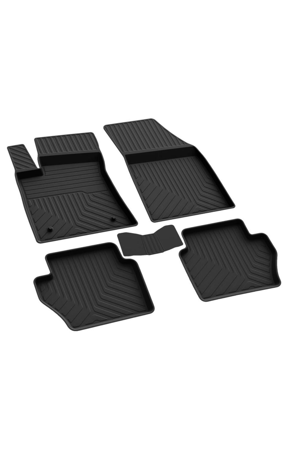 ferrous autoaccessories Mitsubishi Pajero Ferrous 4D Havuzlu Kauçuk Paspas 2000 2006
