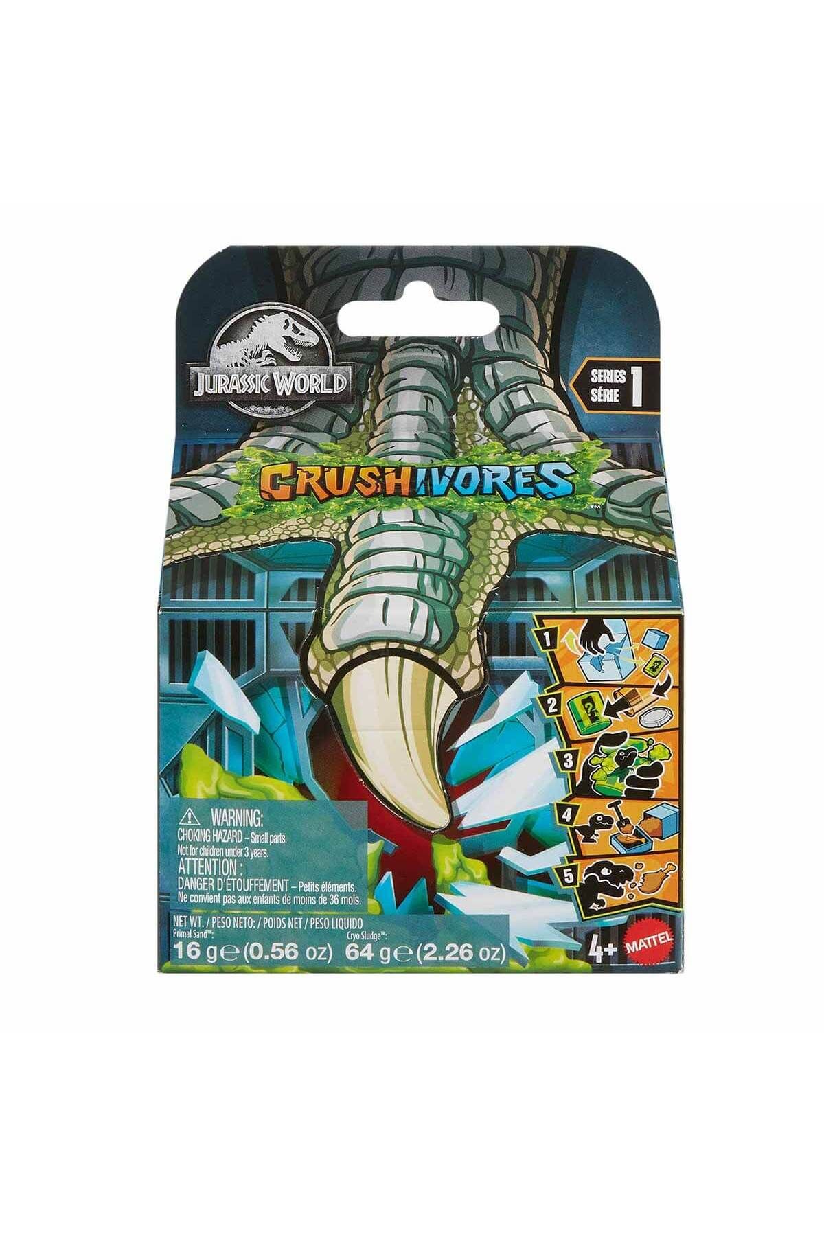 mattel Oyuncak J. World Crushivores Serisi - Sürpriz Aksesuarlı Figürler HVB29