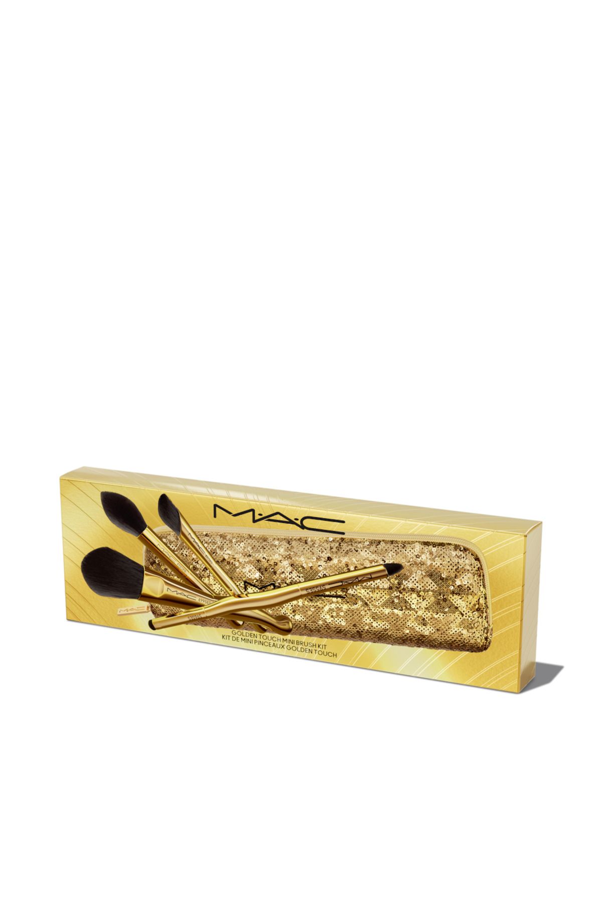 M.A.C Yeni - Golden Touch Mini Brush Kit Yılbaşı Özel Hediye Seti / Cosmetologist