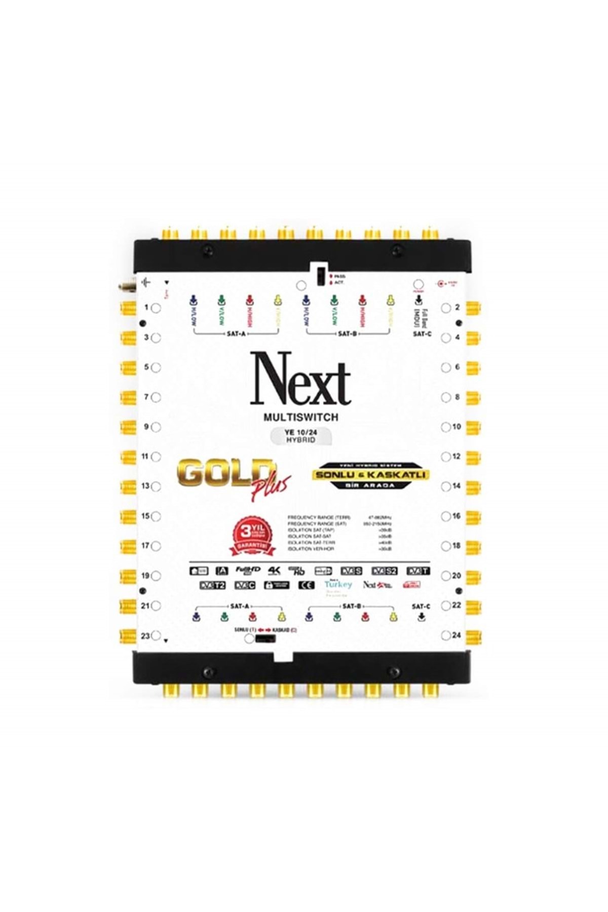 Next YE-10/24 Hybrid Sonlu ve Kaskatlı Bir Arada Gold Plus