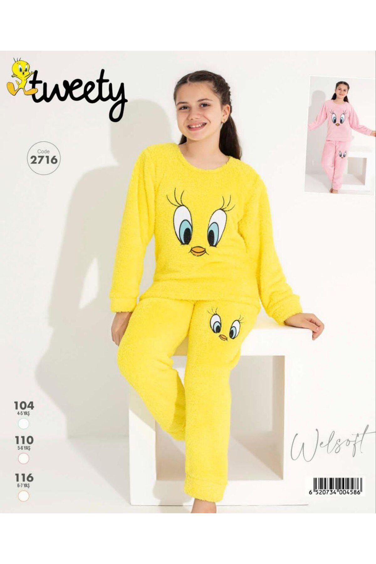 TWEETY PİJAMA TAKIMI ÇOCUK