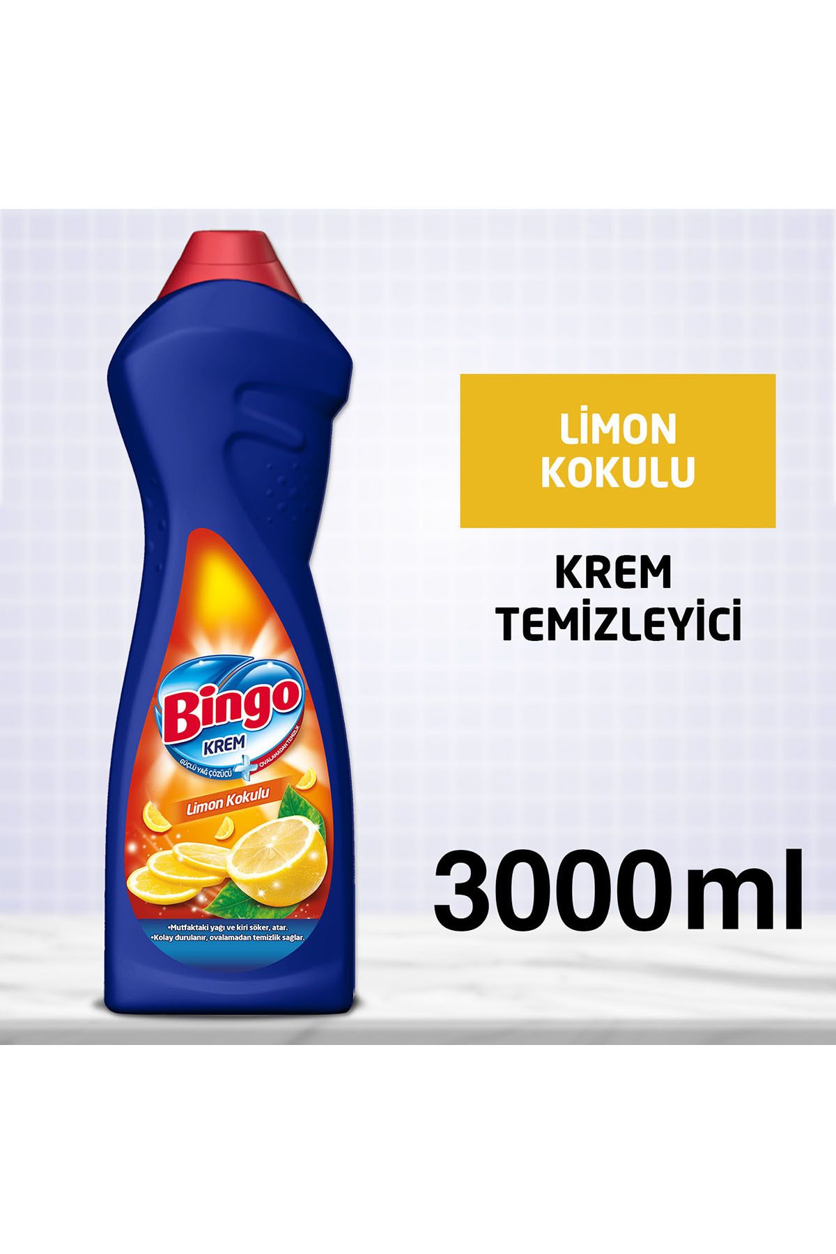 Krem Mutfak Limon 750ml Ekonomi Paketi 4'lü