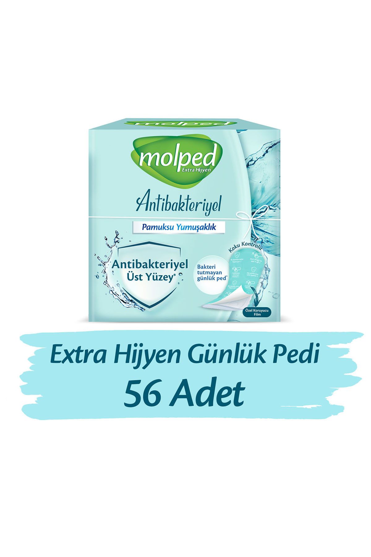 Molped Extra Hijyen Günlük Ped 56 Adet