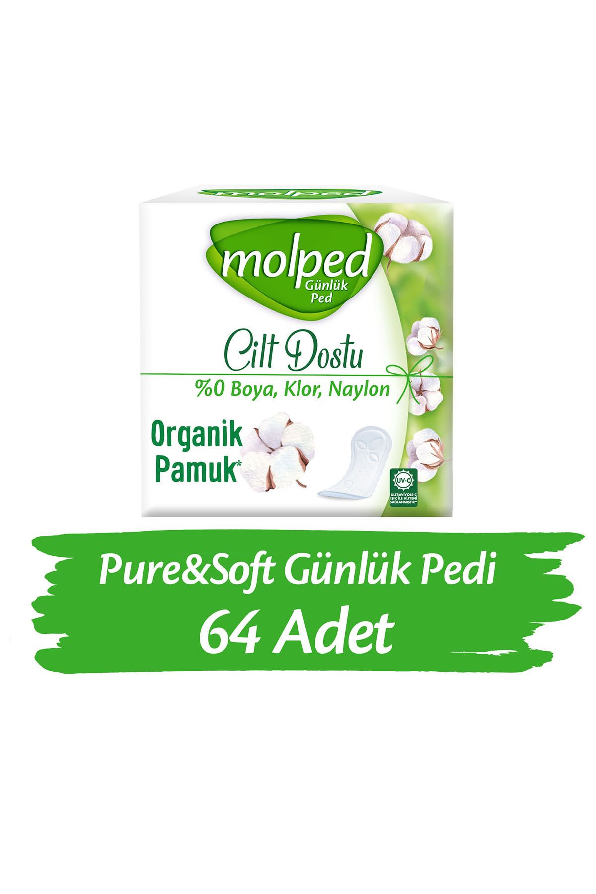 Molped Pure&soft Günlük Ped 64 Adet