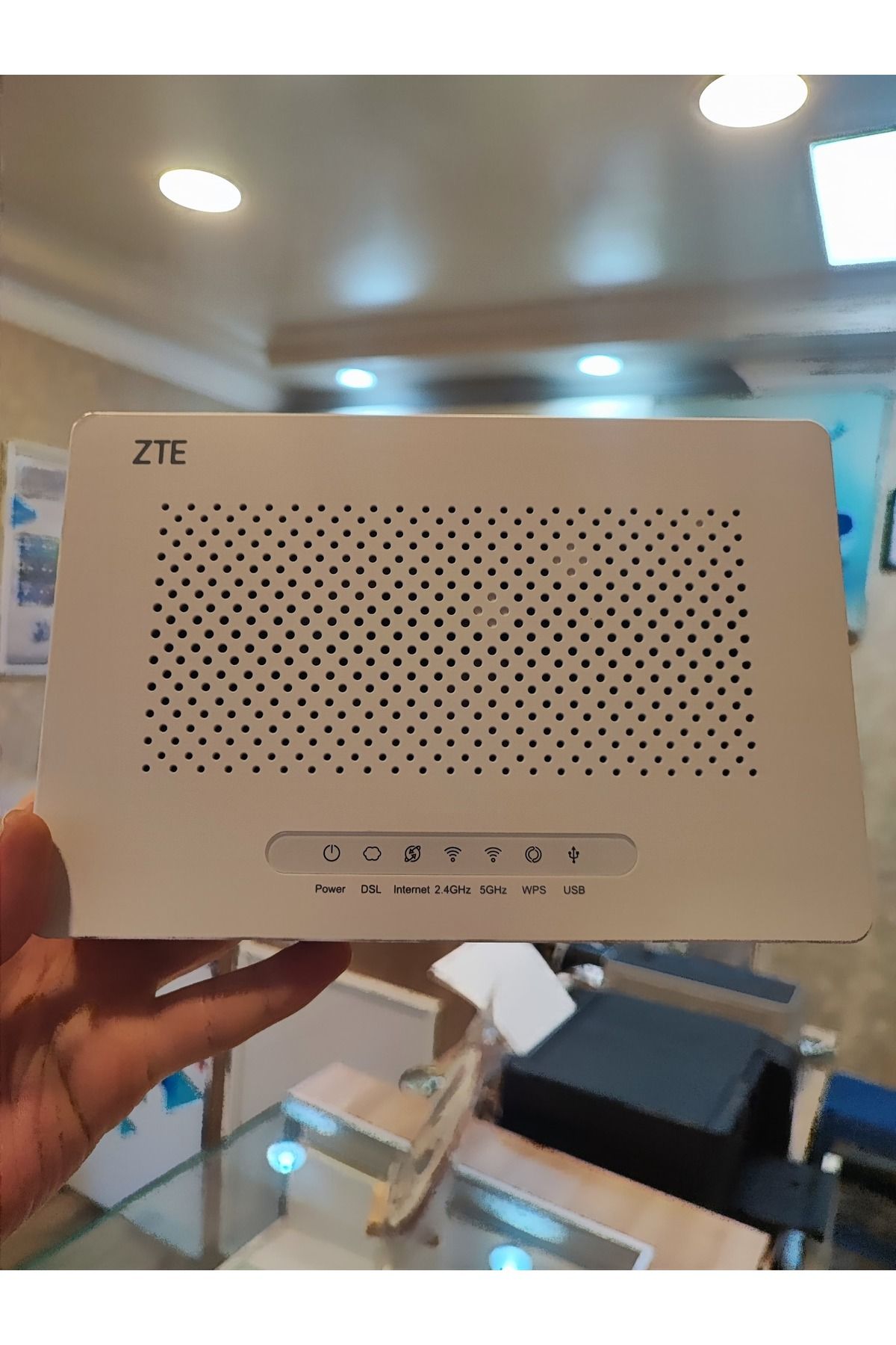 ZTE TELEKOM/ Vodafone / Turknet Uyumlu Modem Zte H168a-V2.1 /Wi-fi 5.0 Dual Bant/vdsl/adsl/fiber /1200mp