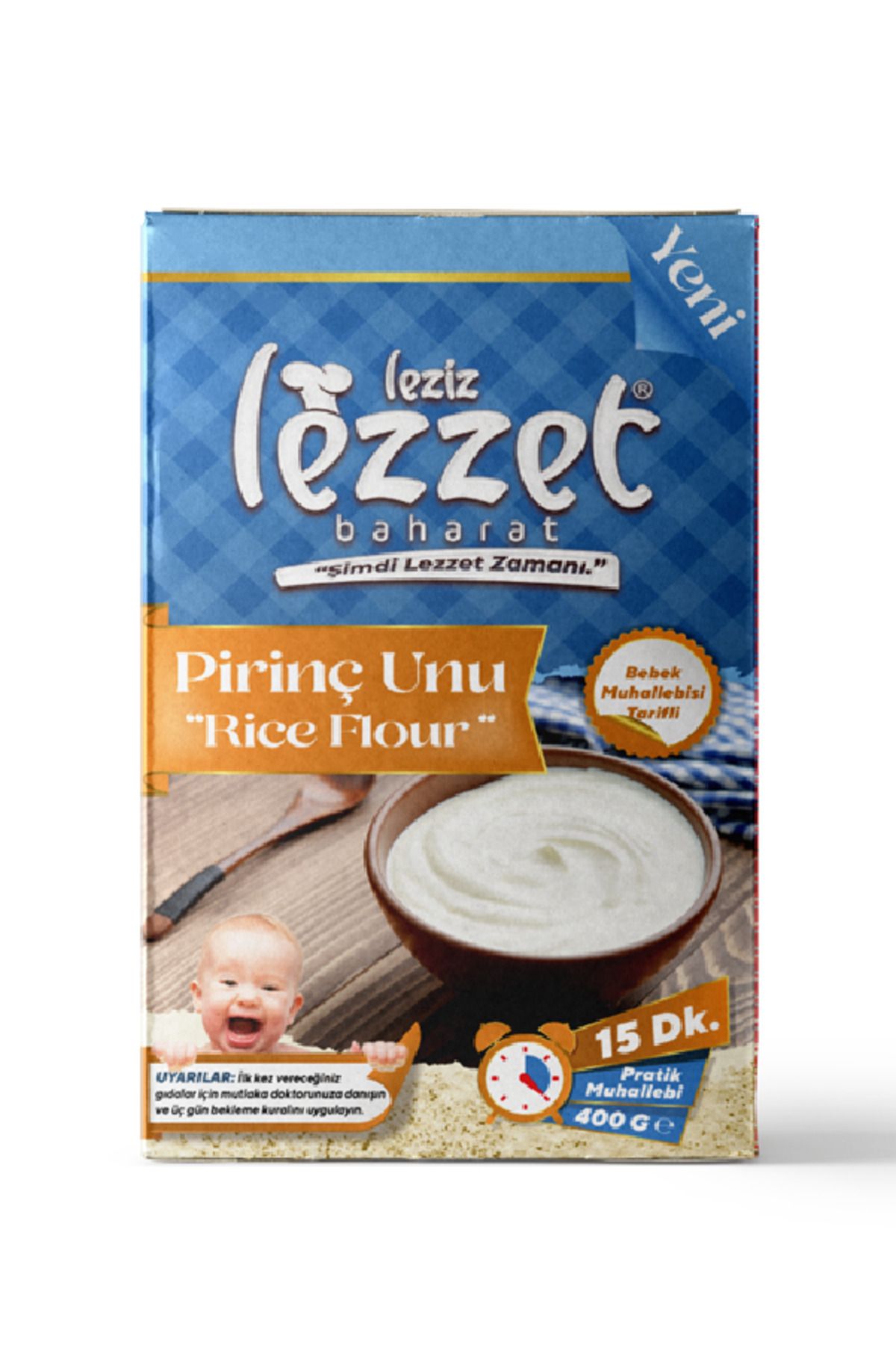 Leziz Lezzet Kutu Pirinç Unu 400 G