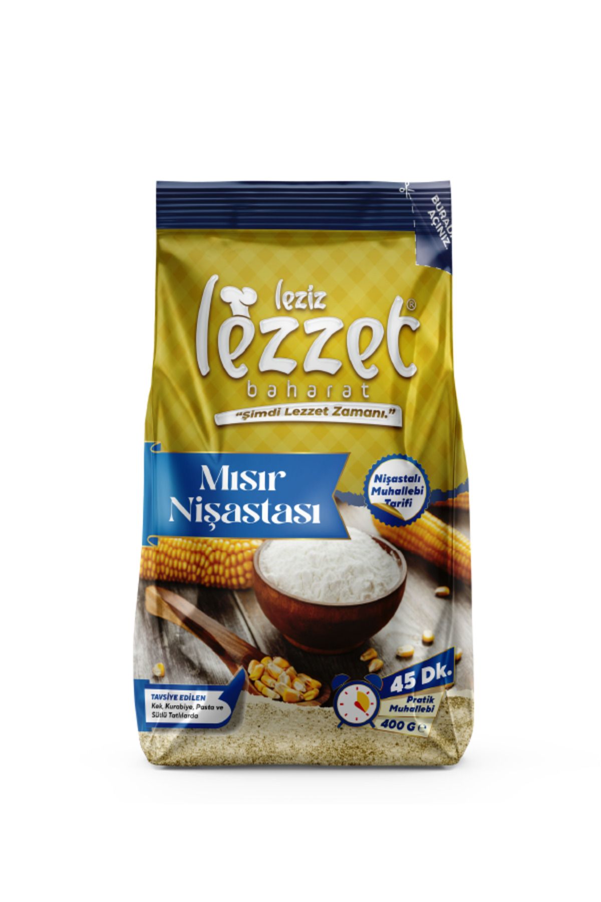 Leziz Lezzet Mısır Nişastası 400 G