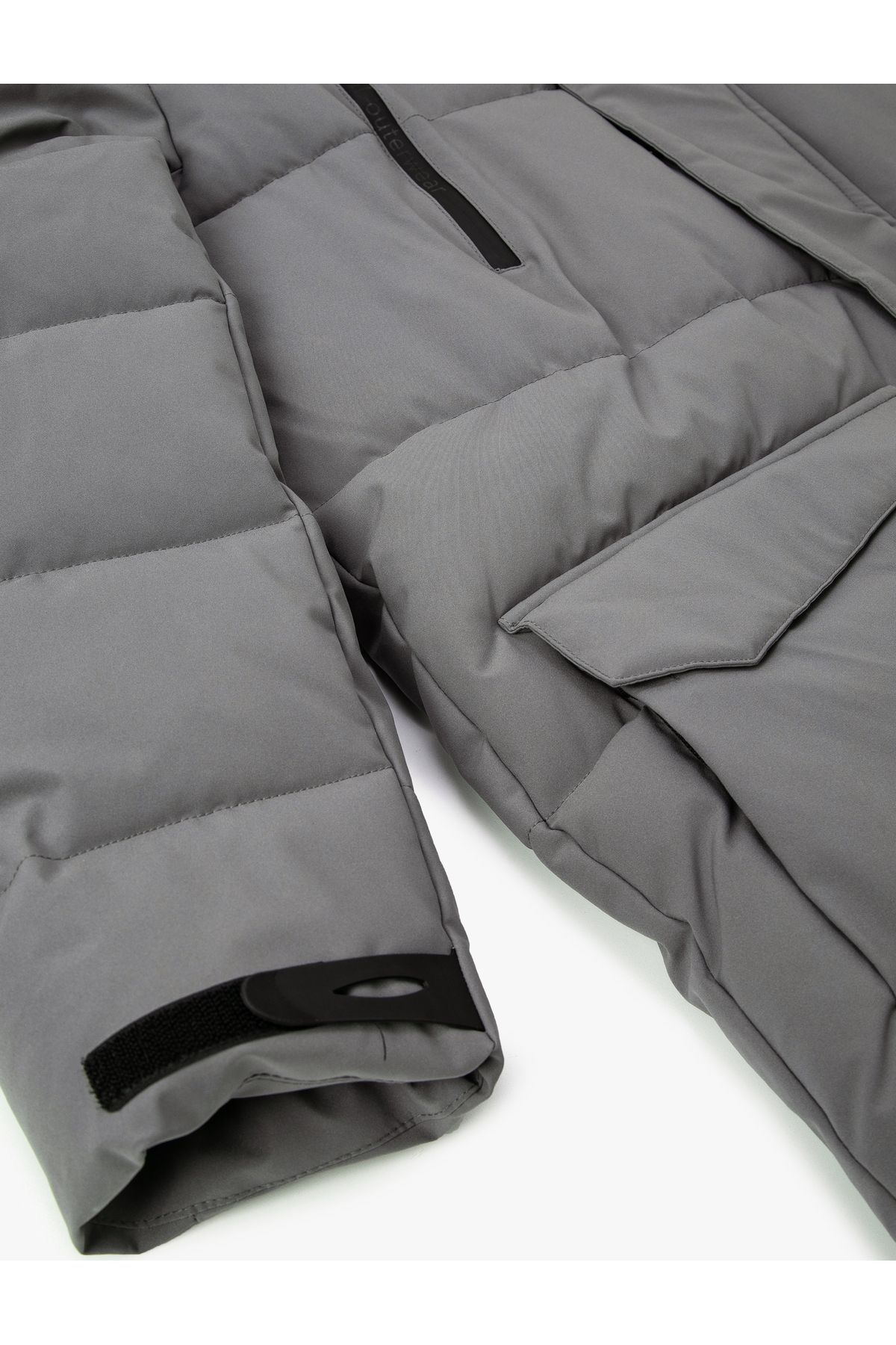 Koton-Hooded Puffer Jacket with Zipper and Pocket Detail and Snap Buttons 7