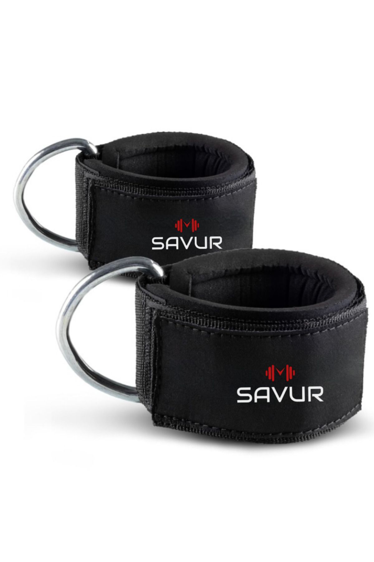 SAVUR Professional Ankle Strap - Ayak Bileği Kayışları, Fitness Ayak Bilekliği - 2 Adet