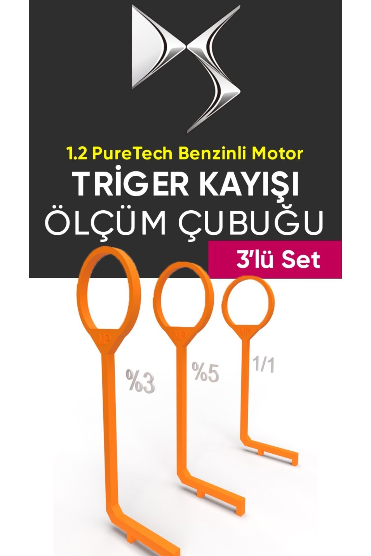 MooverPrint Ds Triger Ölçüm Çubuğu/ 1.2 Benzinli Motor İçin