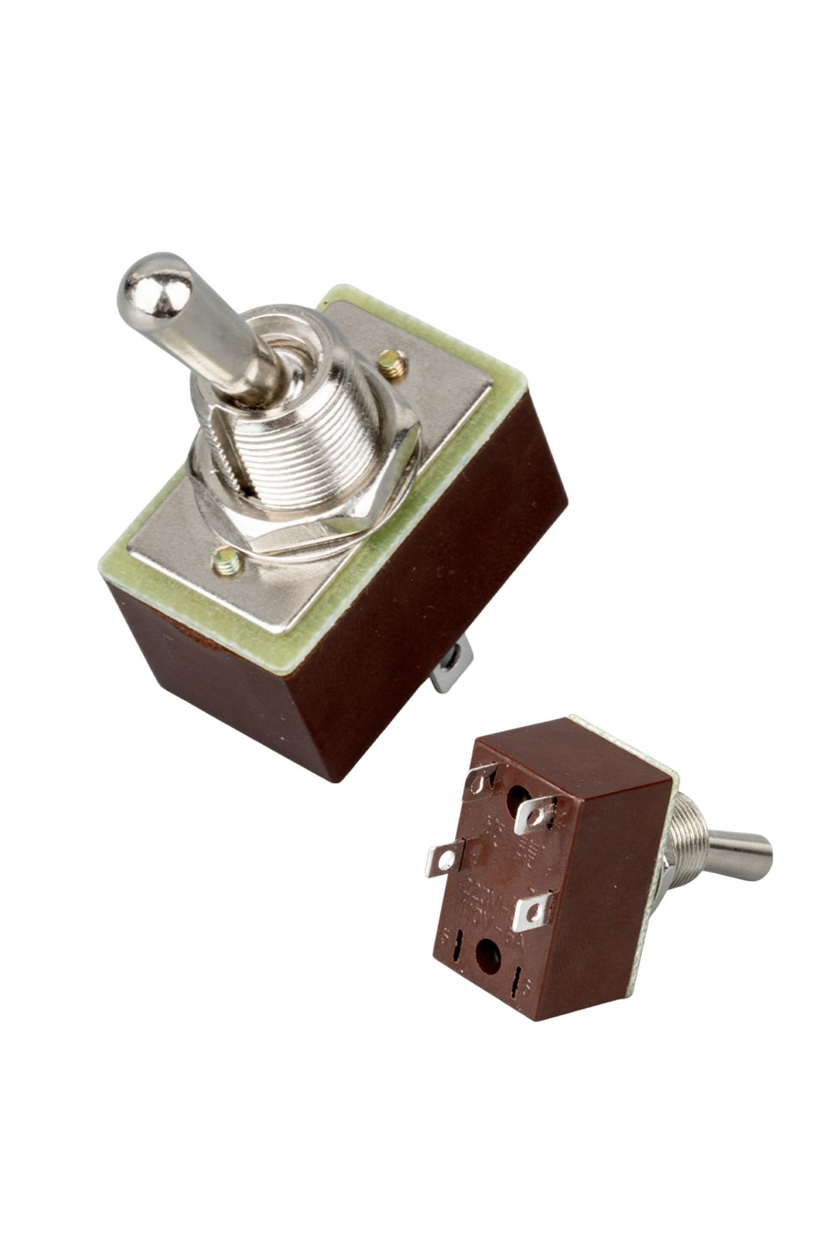 Take and Happy Toggle Switch 4p On-off Ø12mm (IC-151C) (4767)