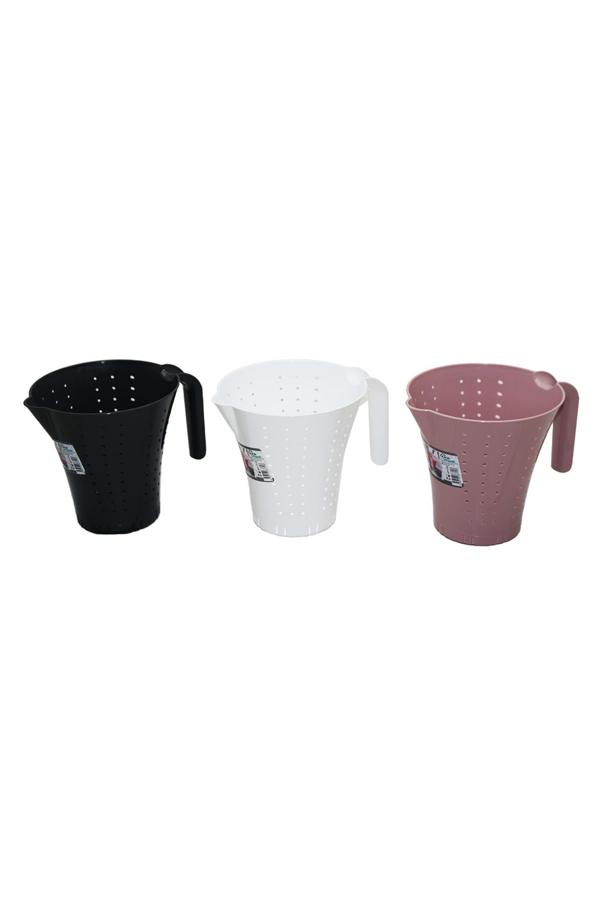 Mu Art Kapaksiz - Renkli Plastik Bakliyat Süzgeç (4767)