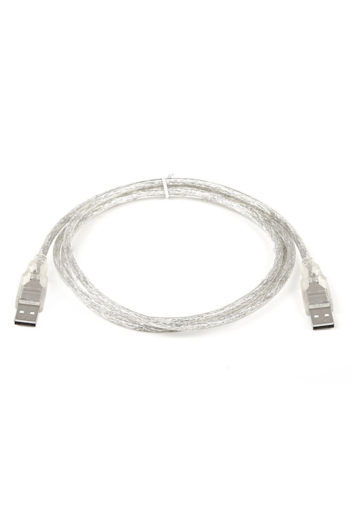 Ayaz World USB ERKEK-ERKEK KABLO 1.5 METRE ŞEFFAF (4767) - AYZ2165-1264