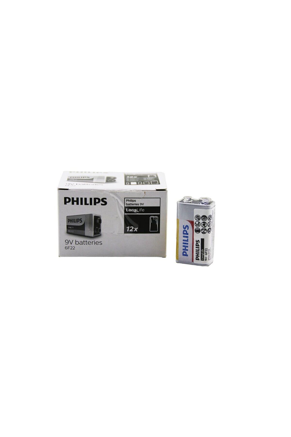 ChenSea PHILIPS 9V PİL 12PCS (4767) - AGT6246-5186