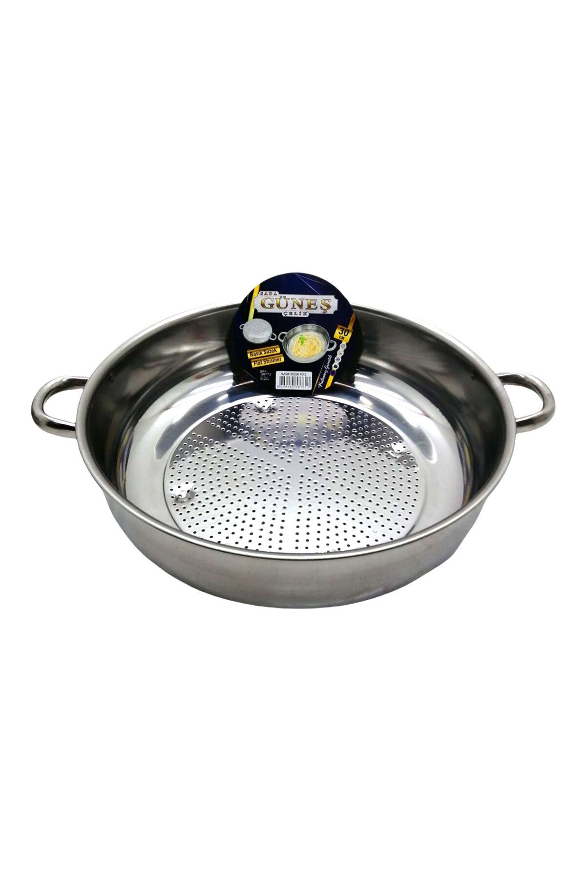 Narnuga NO-3 - 30CM BASIK SÜZEK METAL SÜZGEÇ (4767) - MCT9851-6922