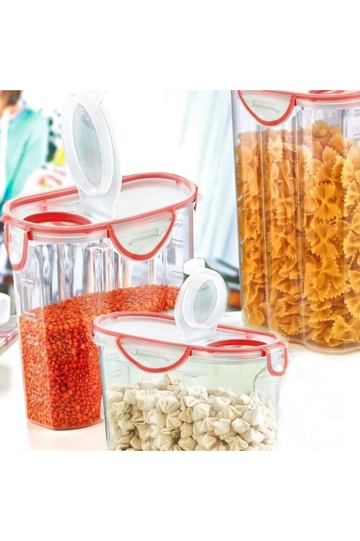 Narnuga-24 Liter Food Storage Container - Airwater Liquid Proof with Lock and Lid, Mct6711-3345 3