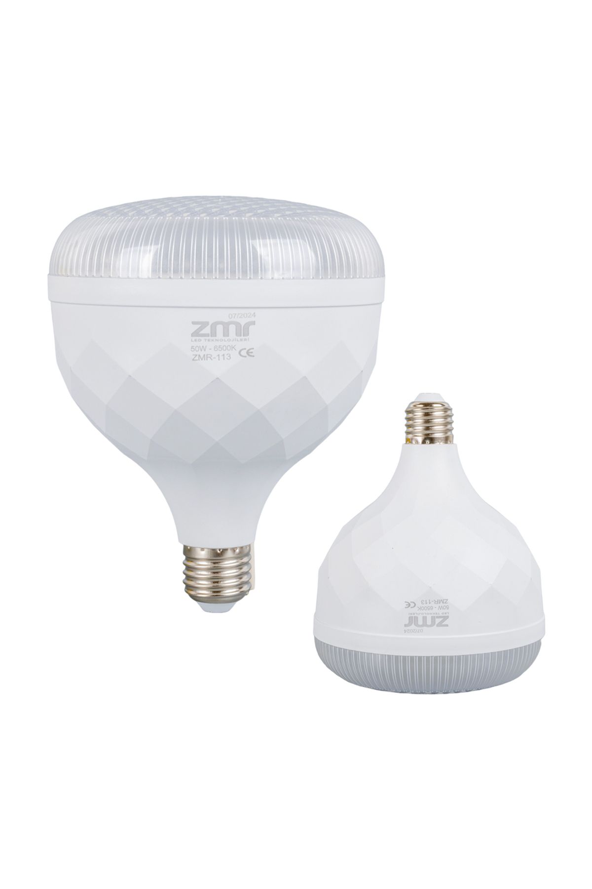 ZORROKİN 50W KRİSTAL CAMLI T-BULB BEYAZ LED AMPUL E27 6500K (15X19MM) (4767) - ECK3878-9239