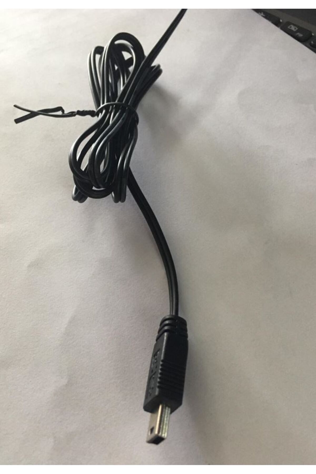 feifei YERLİ ÜRETİM 1.2 METRE 18/0.10BS*2F MİNİ USB YEDEK ADAPTÖR KABLOSU (4767) - AYS4581-3015