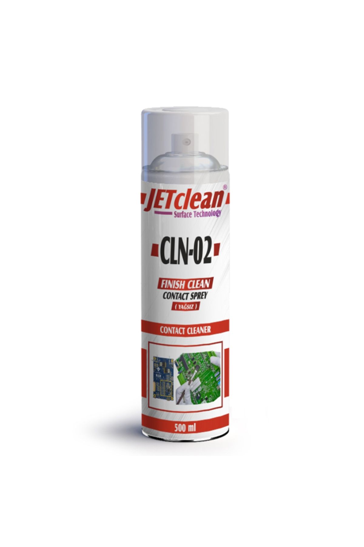 feifei JETCLEAN CLN-02 500 ML KONTAK YAĞSIZ SPREY (4767) - AYS9544-5936