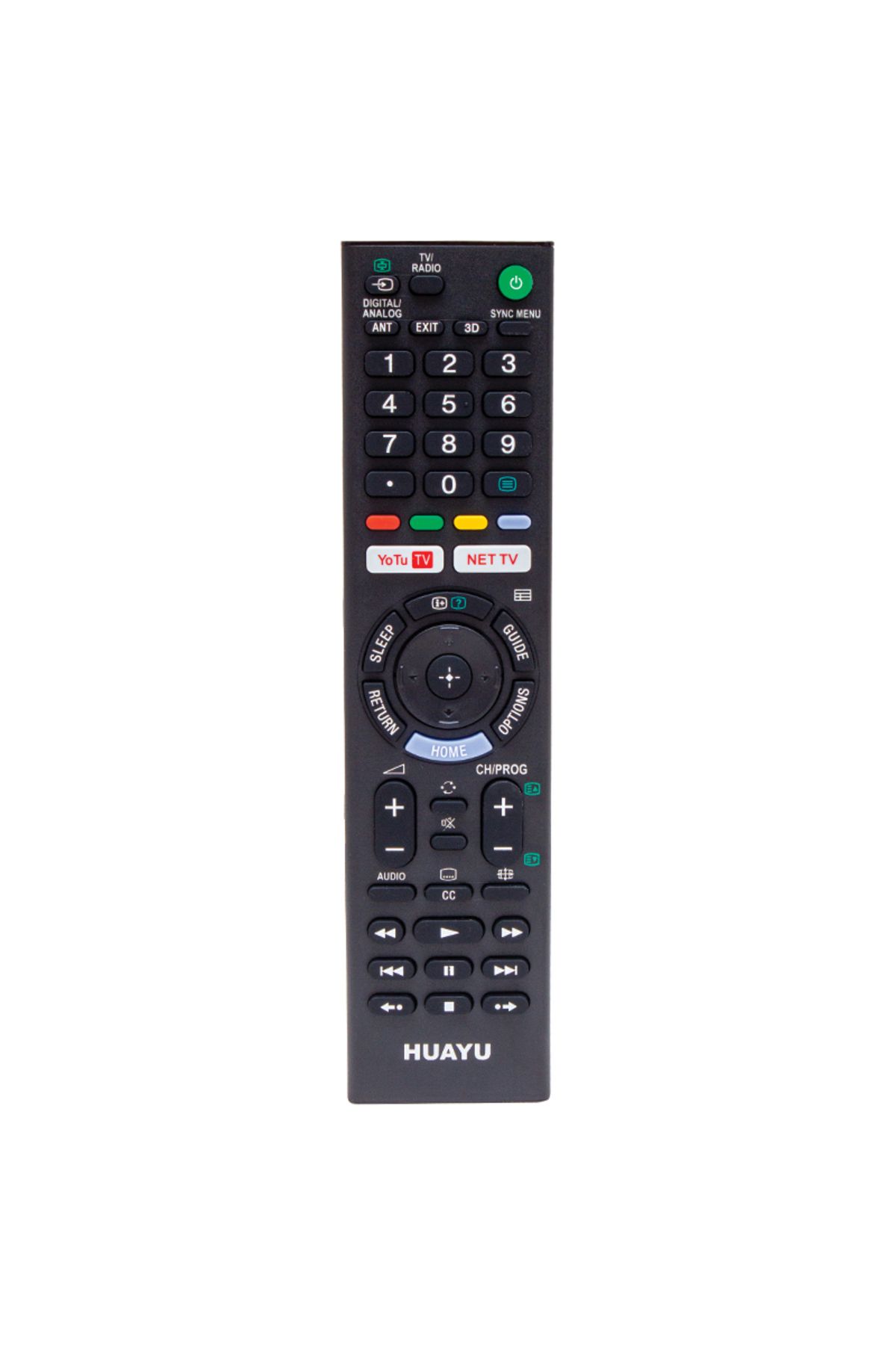 ZORROKİN HUAYU KL RM-L1370 SONY YOUTUBE - NETFLIX TUŞLU LCD-LED TV BLİSTERLİ KUMANDA * RMT - ECK6400-6148