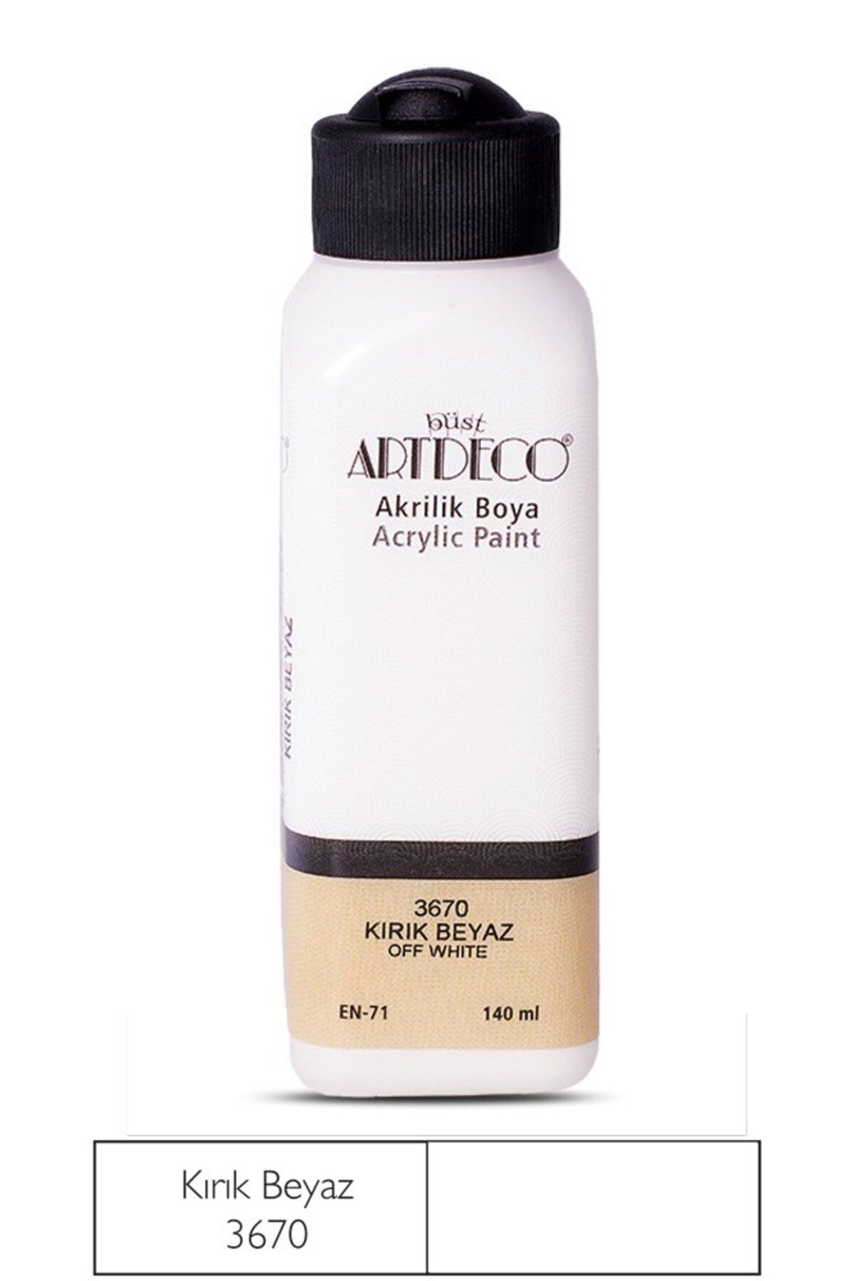 Artdeco Akrilik Boya Kırık Beyaz 140 ml 3670