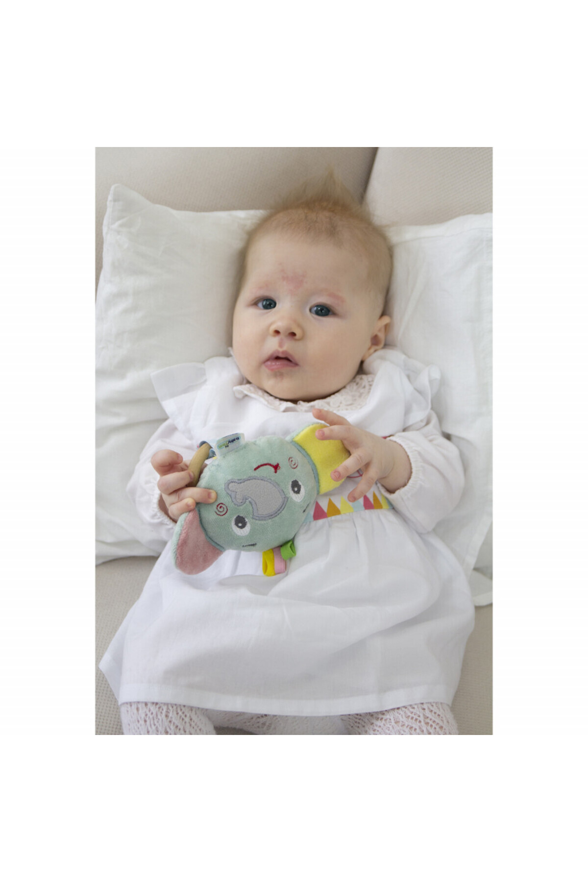Babyjem-Jucarie pentru bebelusi BabyJem Elephant Toy, Bleu 3