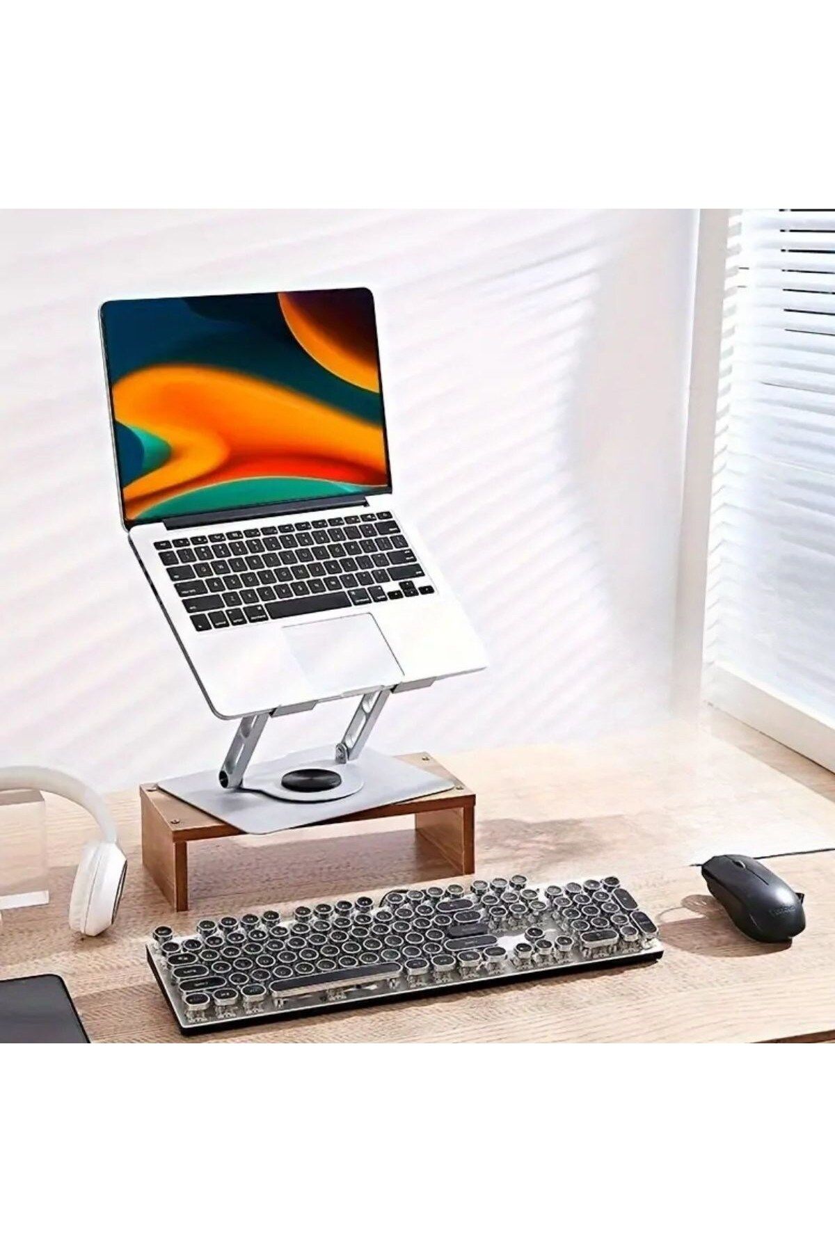 shop BUFFER® 360 Derece Dönebilen Hava Aldıran Laptop Standı