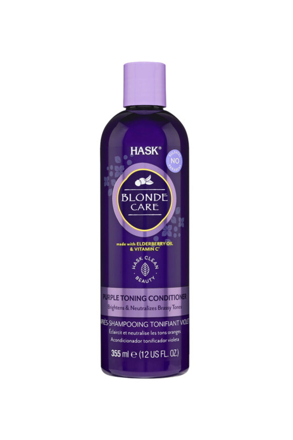 HASK-Blonde Care Purple Conditioner 355ml 1