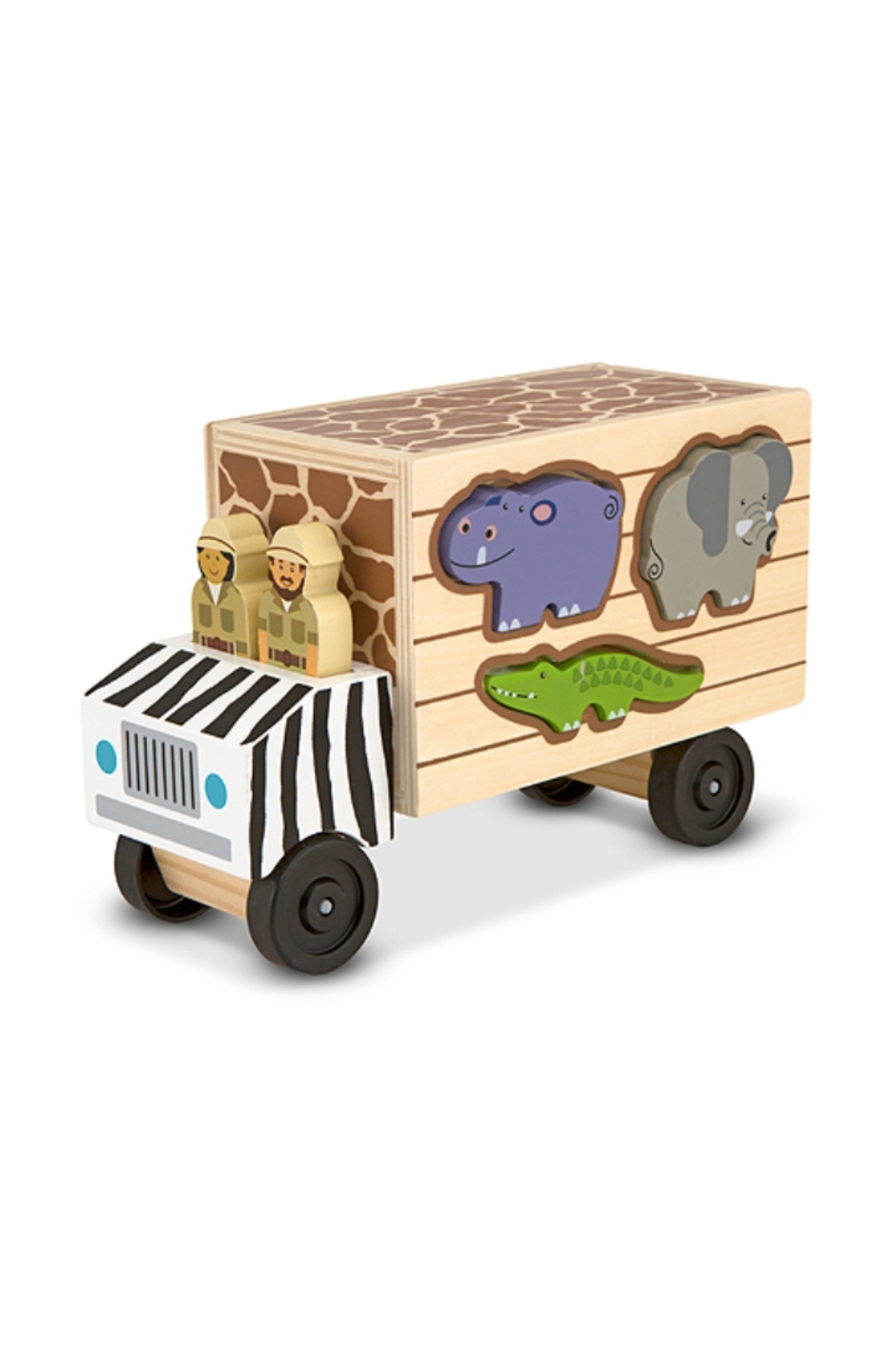 کامیون چوبی – نجاتدهندگان H – پازل شکل