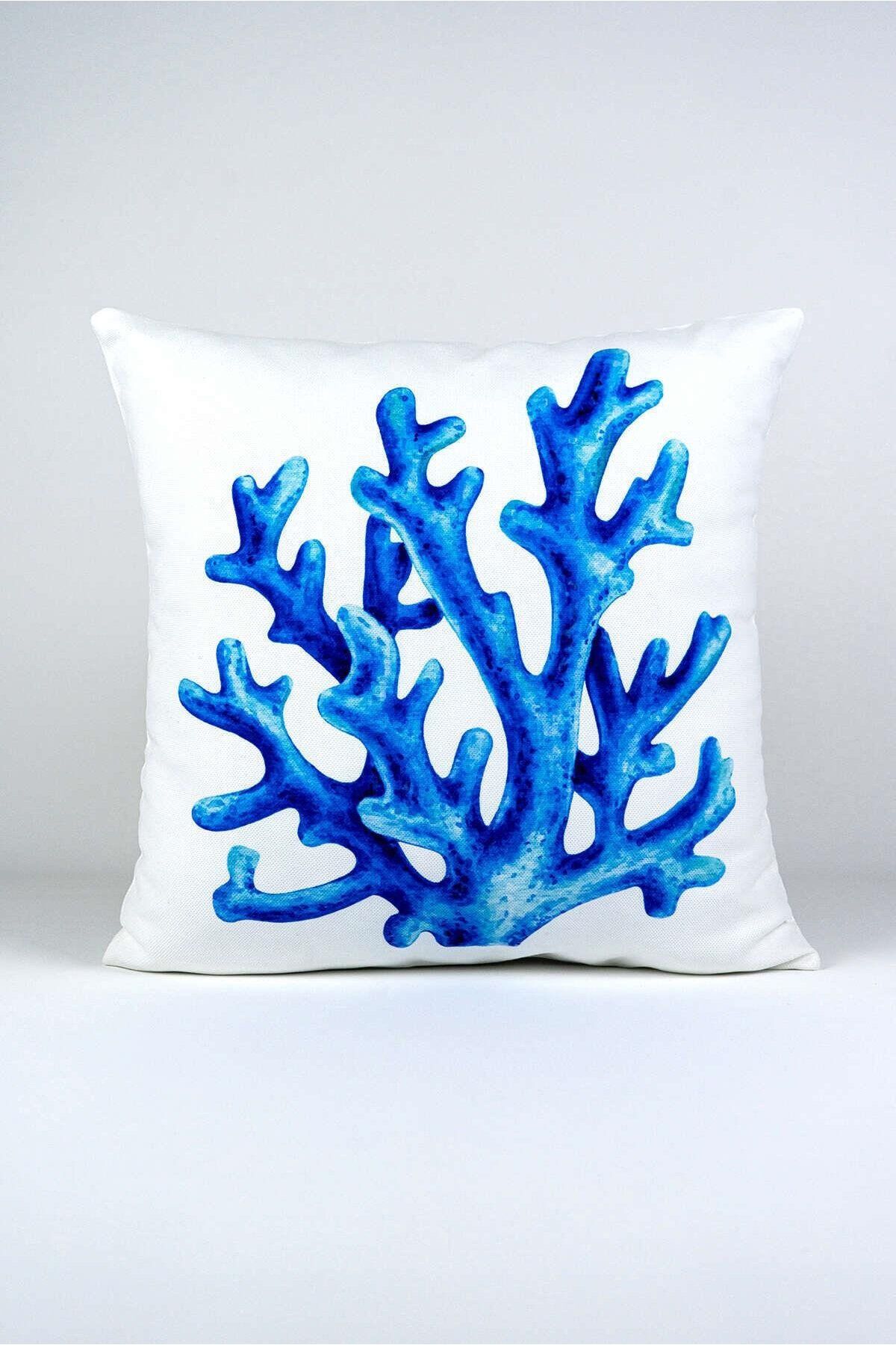 Cango Home-Blue Marine Patterned 4-Piece Digital Printed Throw Pillow Set - 4Kmbs001-Ct 7