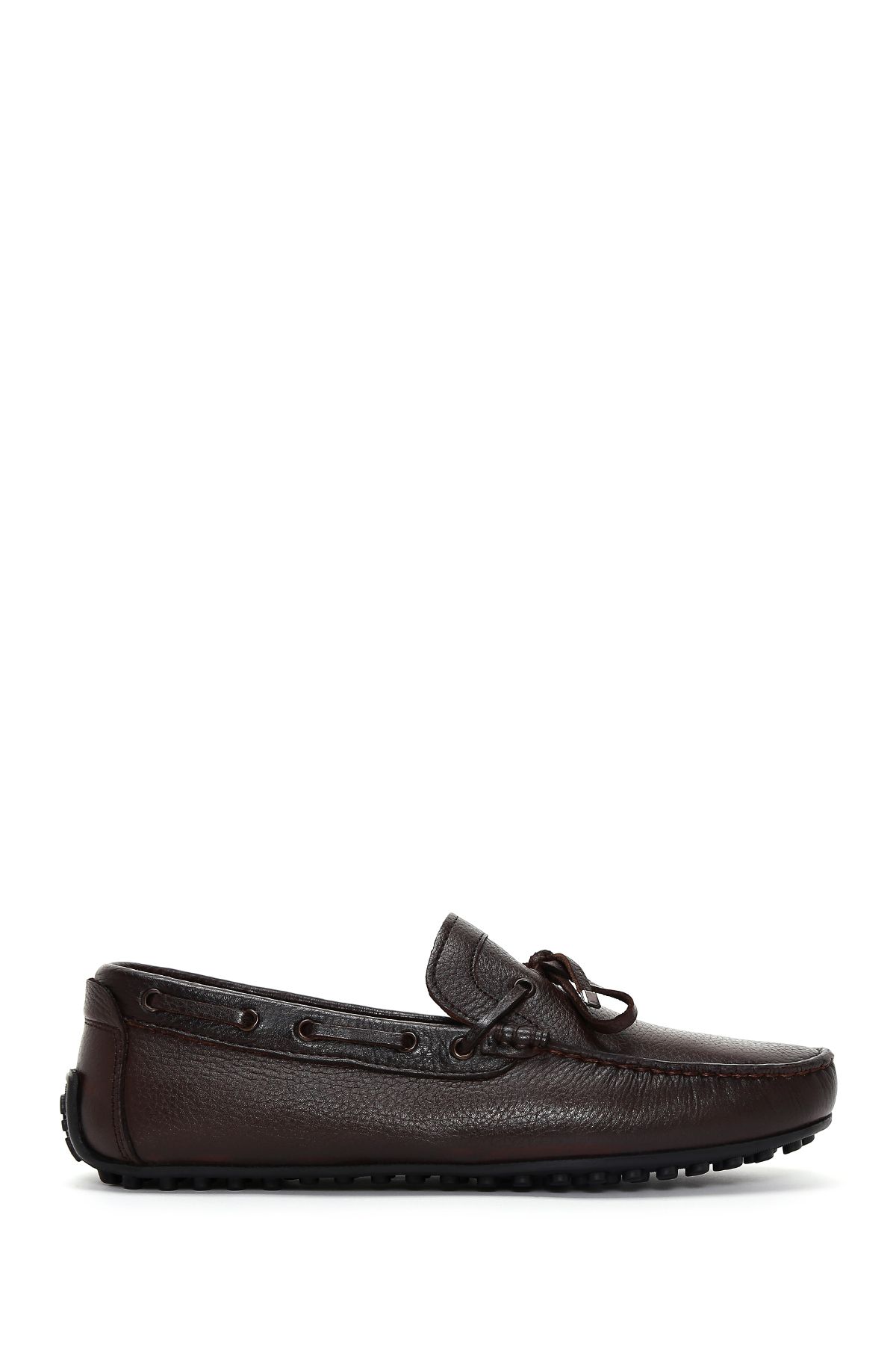 Derimod Erkek Kahverengi Deri Casual Loafer 24sfd6578ft