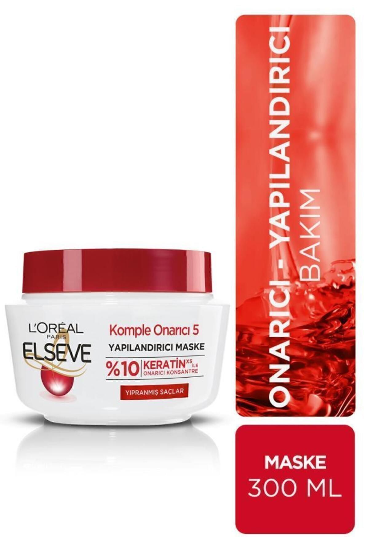 ELSEVE L'oréal Paris Komple Onarıcı 5 Maske 300 ml