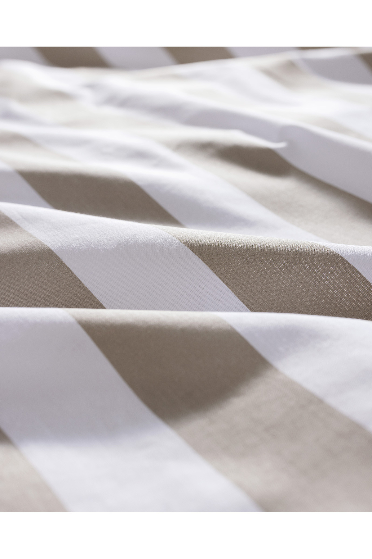 Madame Coco-Avignon Single 100% Cotton Ranforce Printed Duvet Cover Set - Khaki 6