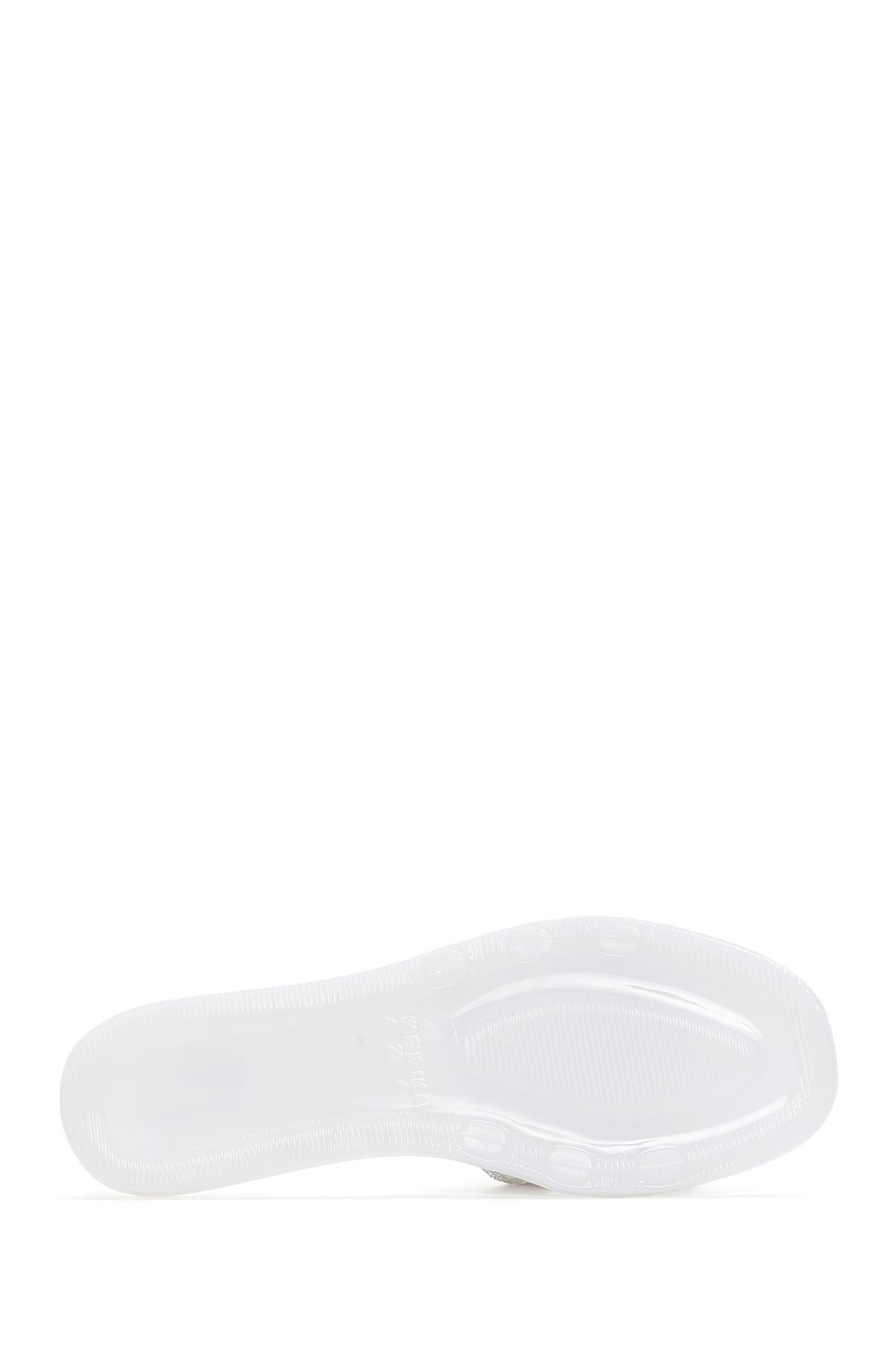 Derimod-White Stone Women's Jelly Slippers - 24sfe4919pv 3