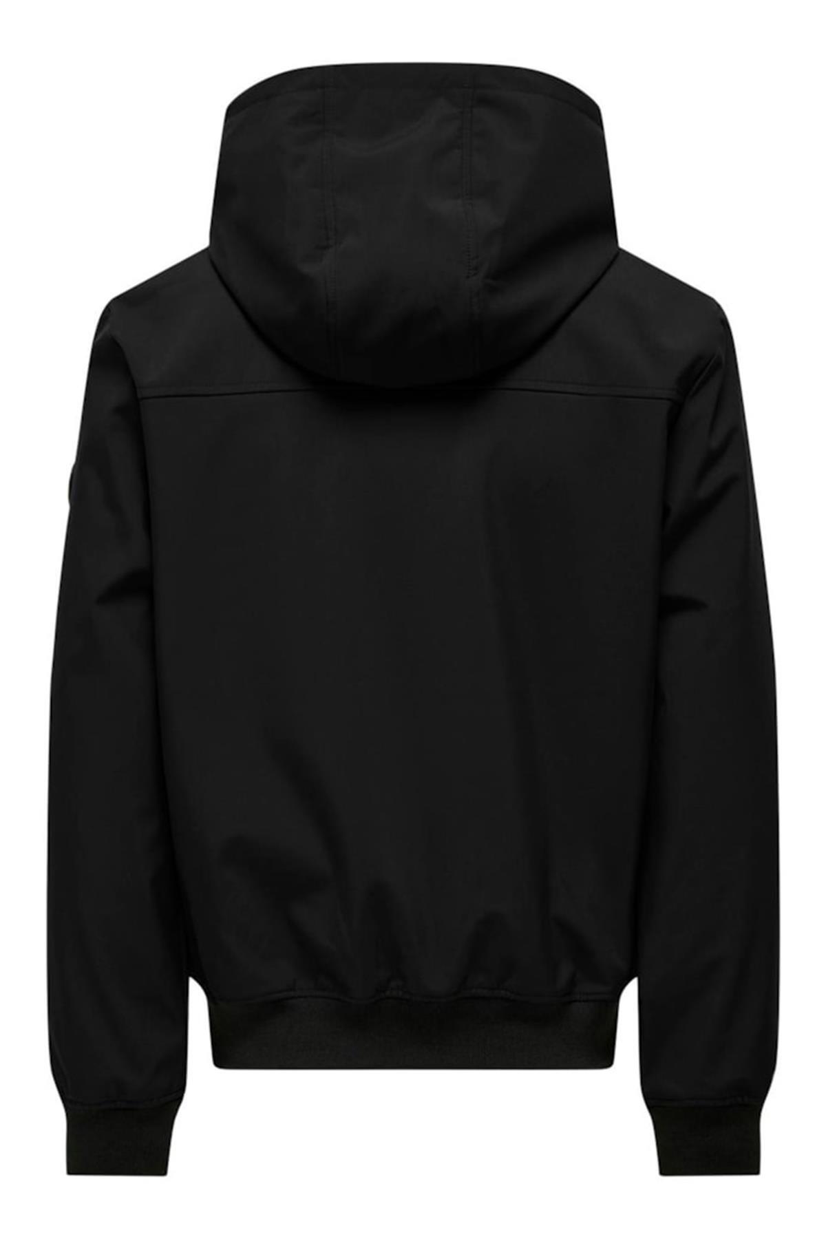 ONSBOWIE SOFTSHELL BOMBER OTW NOOS — مشکی 25KW21000039 — تصویر 2 از 4