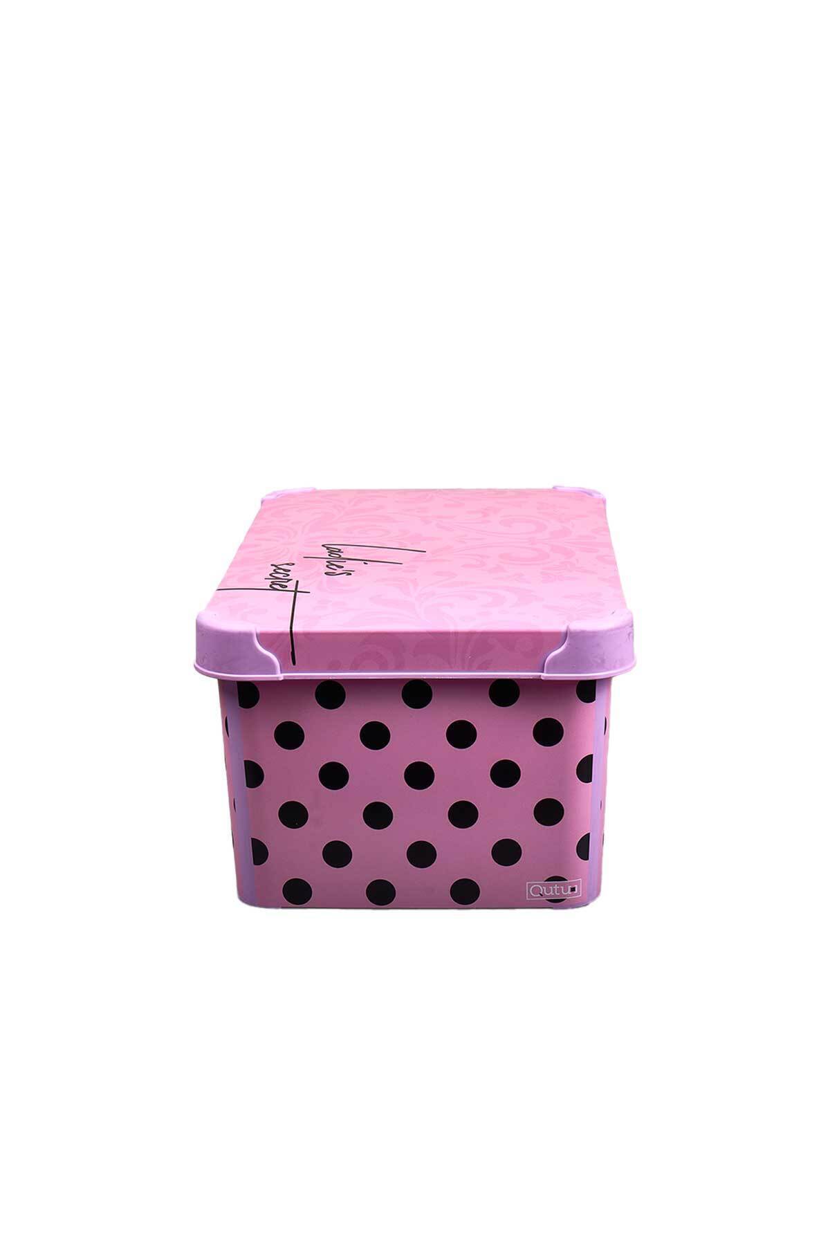 QUTU-Style Box Ladys Secret 10 L Decorative Storage Box 3
