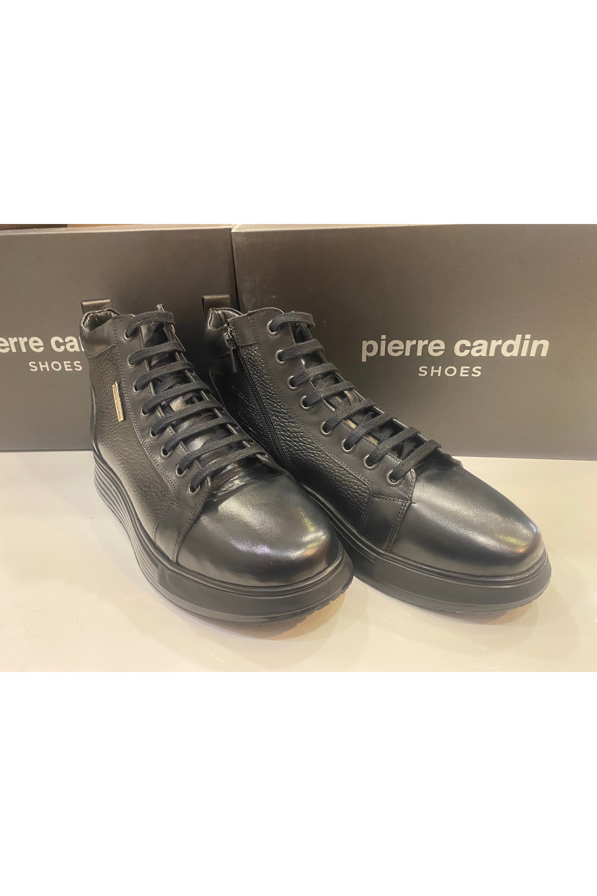 بوت مردانه راسته | پیر کاردین Pierre Cardin 861152 - تصویر 2