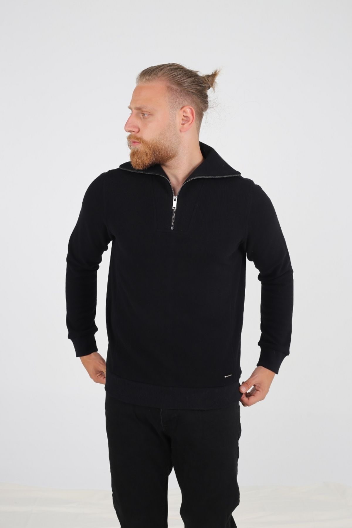 Brango-Sweater - Black - Regular fit 2