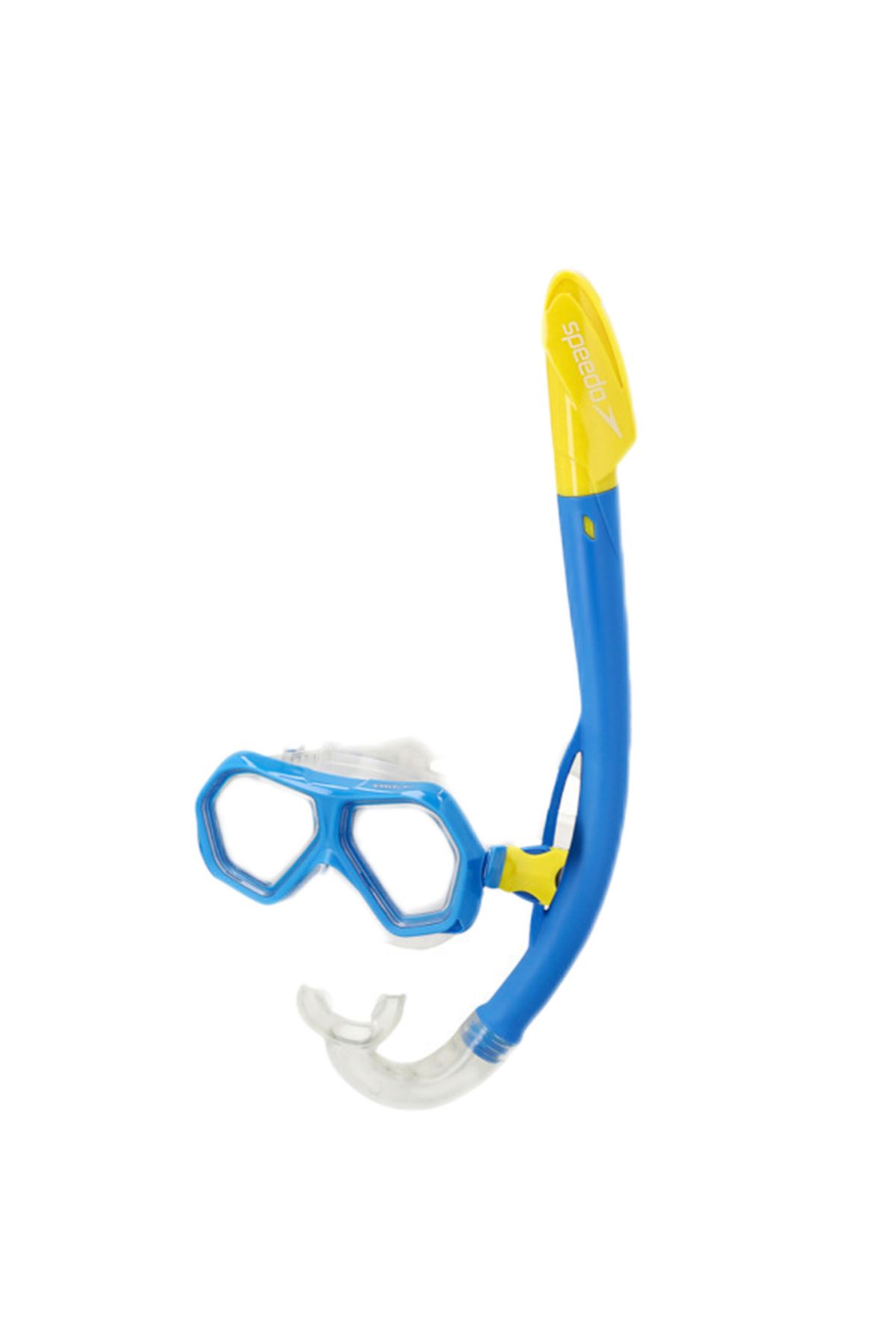 SPEEDO JU DUAL LENSES & SNRKL COMBO BLUE/YEL