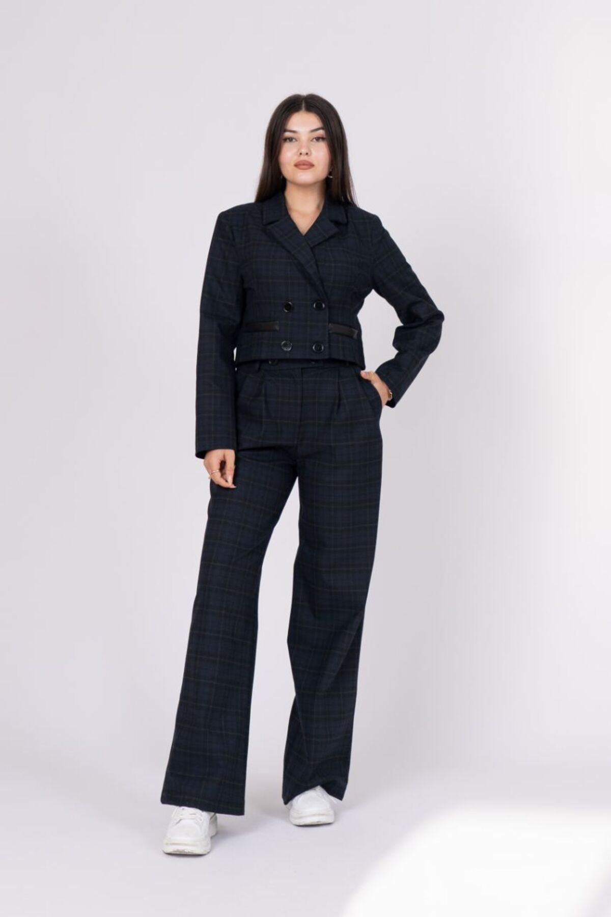 Marjinal-Blazer pentru damă, pantaloni, costum 1