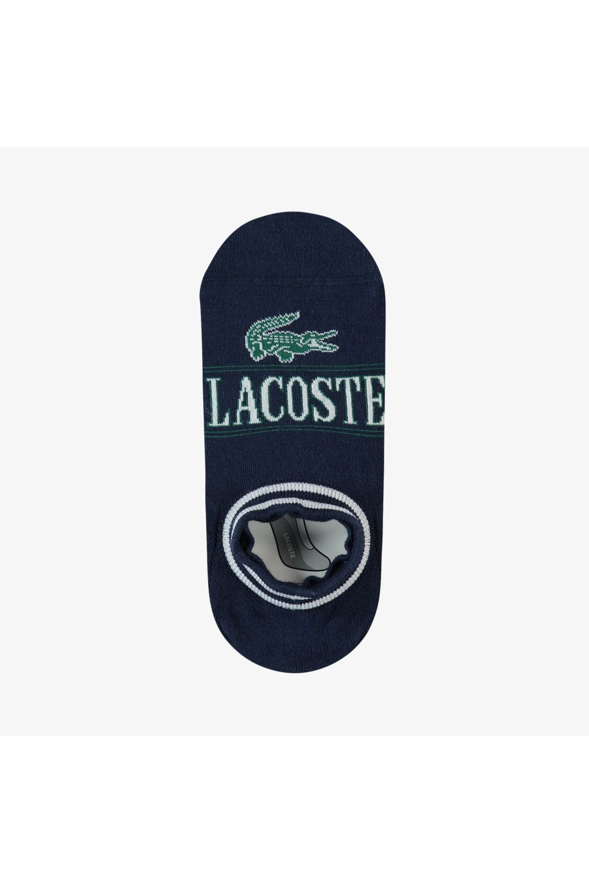 جوراب آبی مردانه جورابهای دریایی چاپی Lacoste