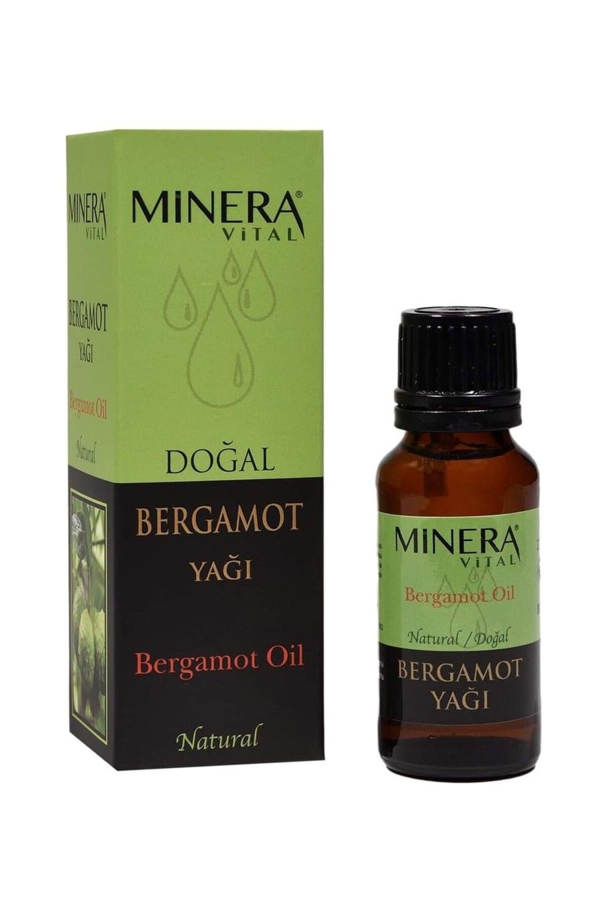 MİNERA VİTAL BERGAMOT YAĞI 20 ML.