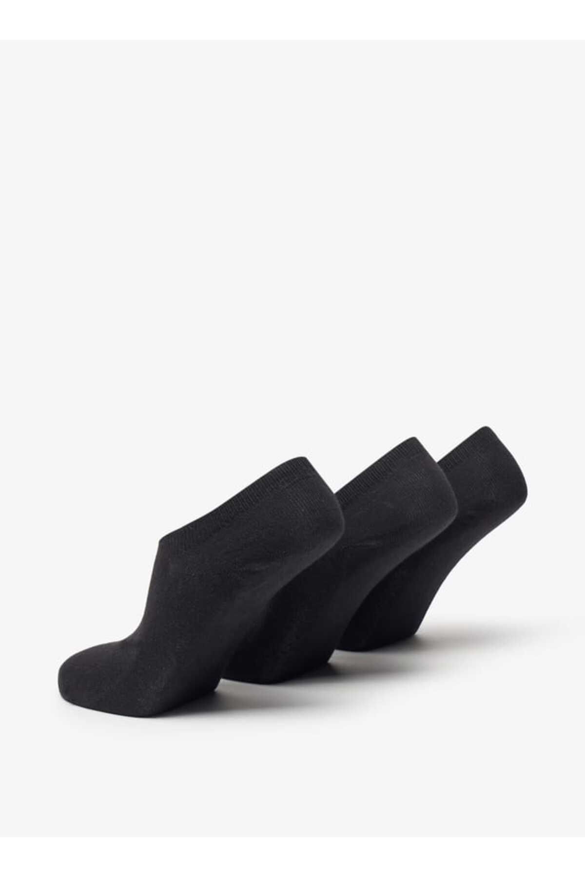 Dash-Solid No Show Socks - Set of 3 3