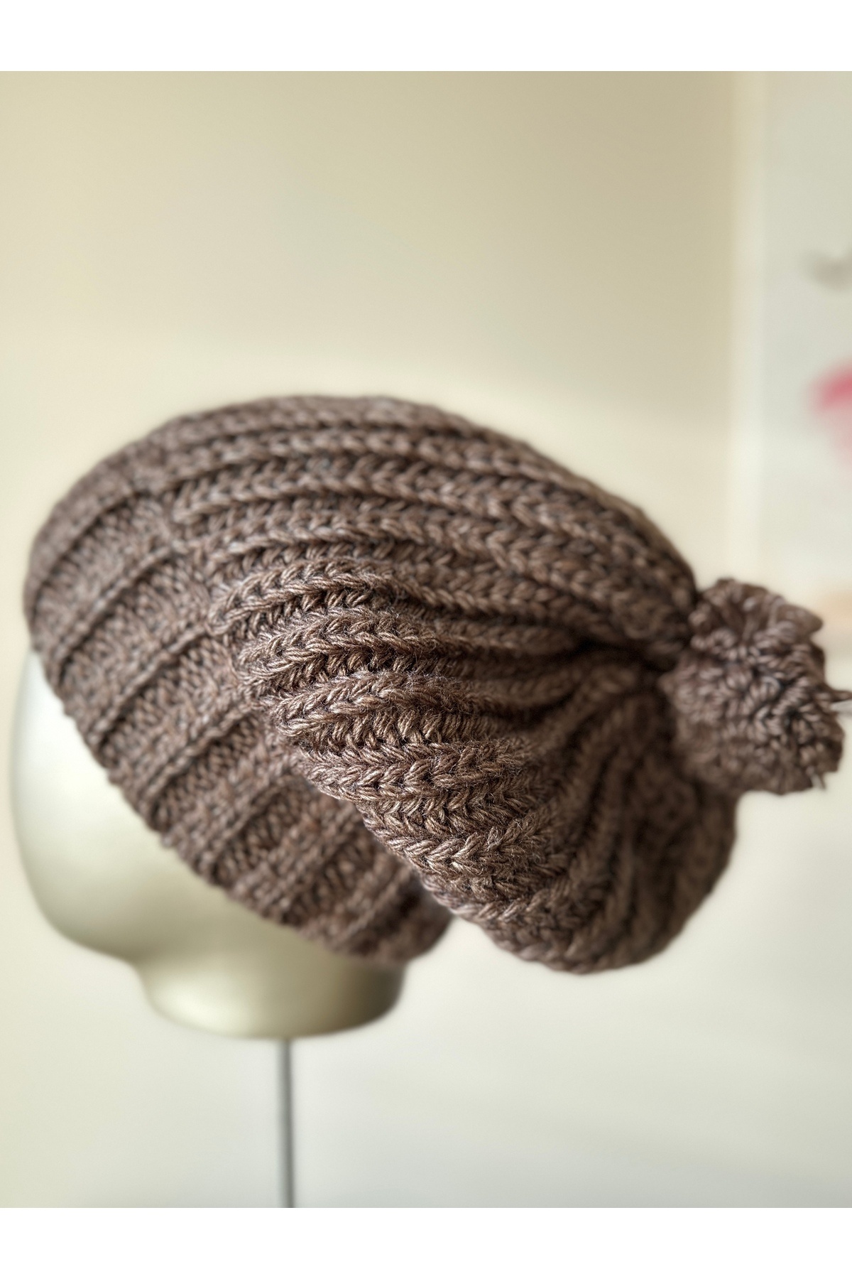 Amor Center-Fisherman Model Unisex Knitted Winter Beanie Couple Lover Combination 2