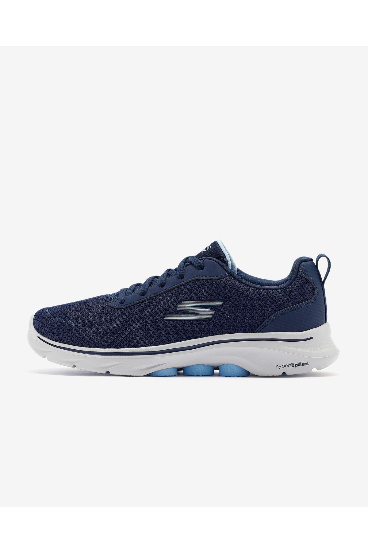 Go Walk 7 - Clear Path کفش پیاده روی زنانه آبی دریایی 125207 Nvlb Skechers