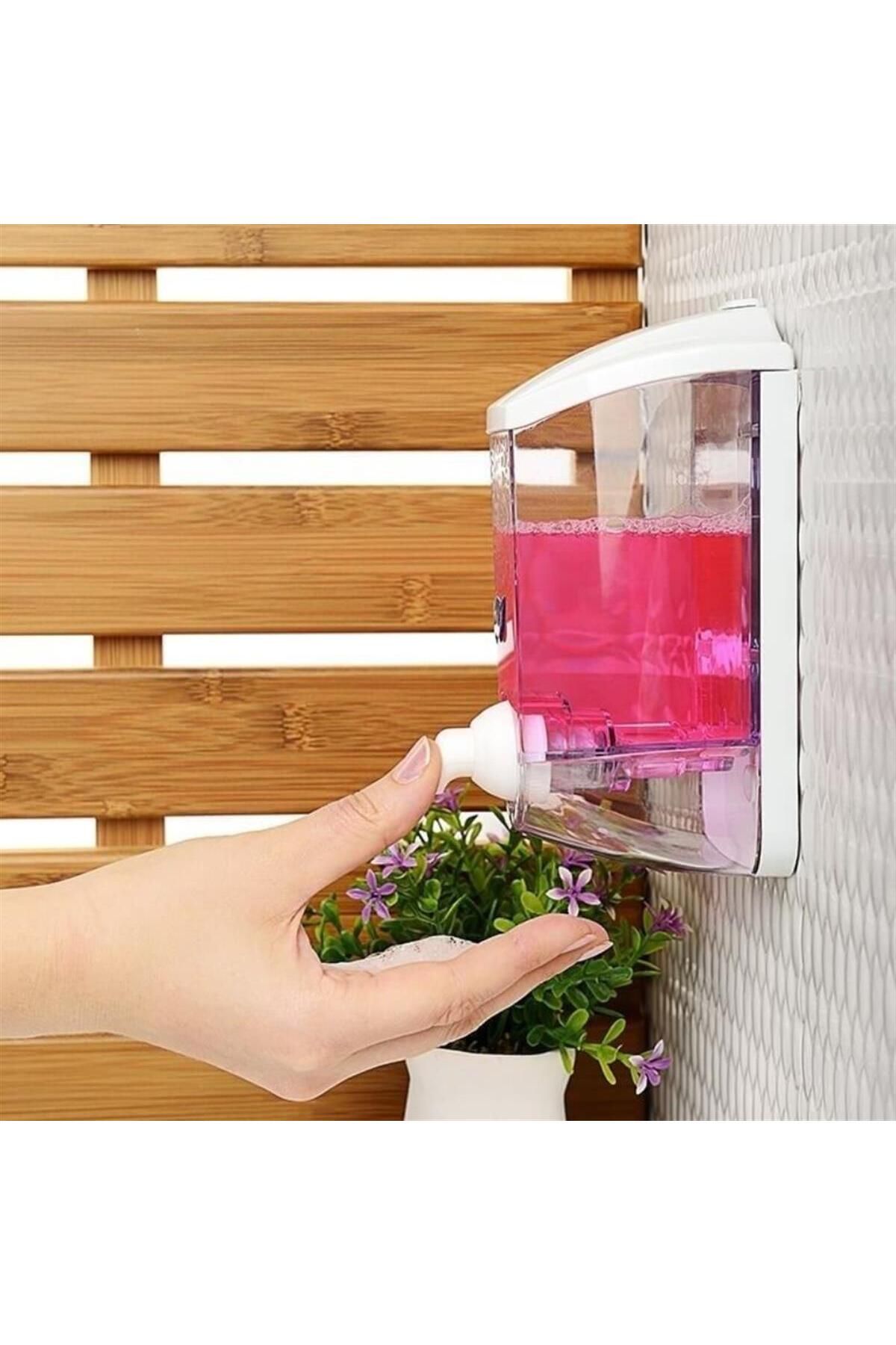 Dükkanönü-Damla 400 ml Liquid Soap Machine - Hangable Press Tp-193 3