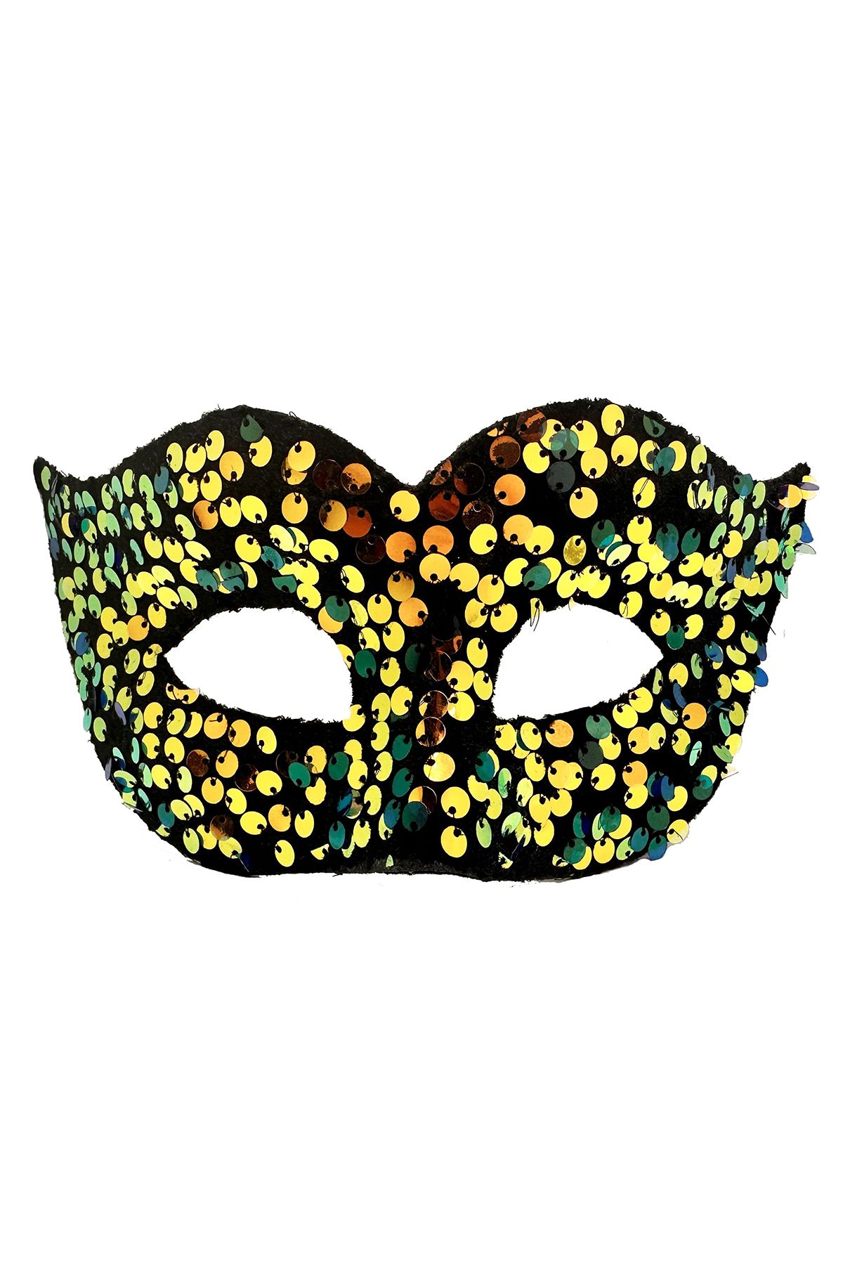 nuit dose-Gold Color Back Elastic Sequin Sequin Embroidered B after Party Mask 3