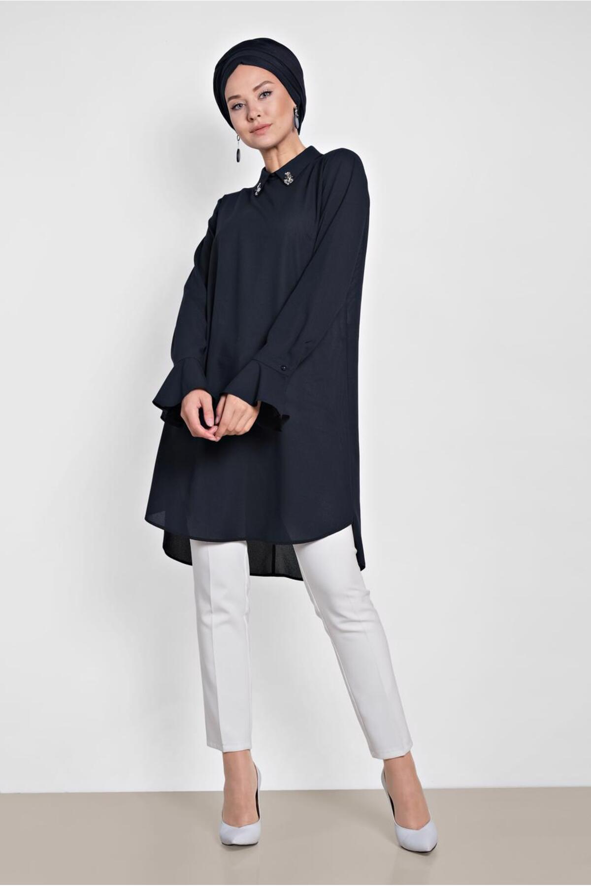 آلوینا تونیک یقه سنگی ۴۸۷۹