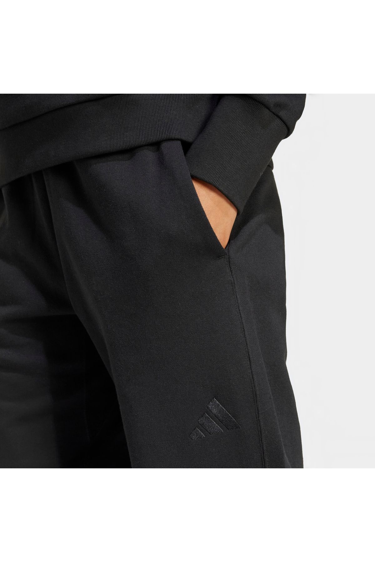 adidas-All Szn French Terry Loose Women's Black Pants 6