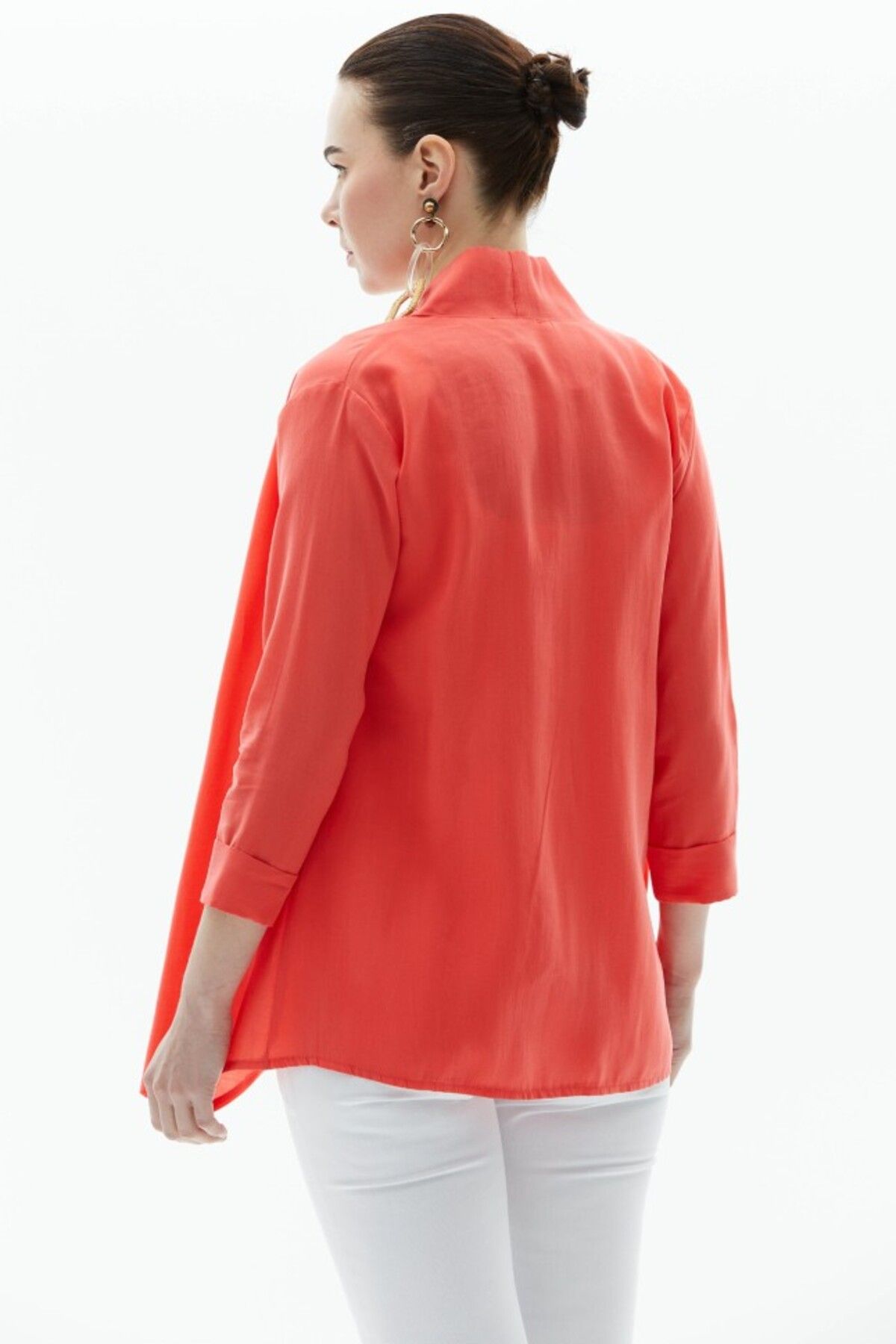 Selen Giyim-Front Draped Jacket 5